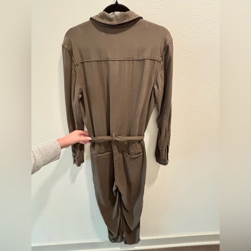 Michael Stars Long Sleeve Brown Jumpsuit, Size S - Picture 9 of 9